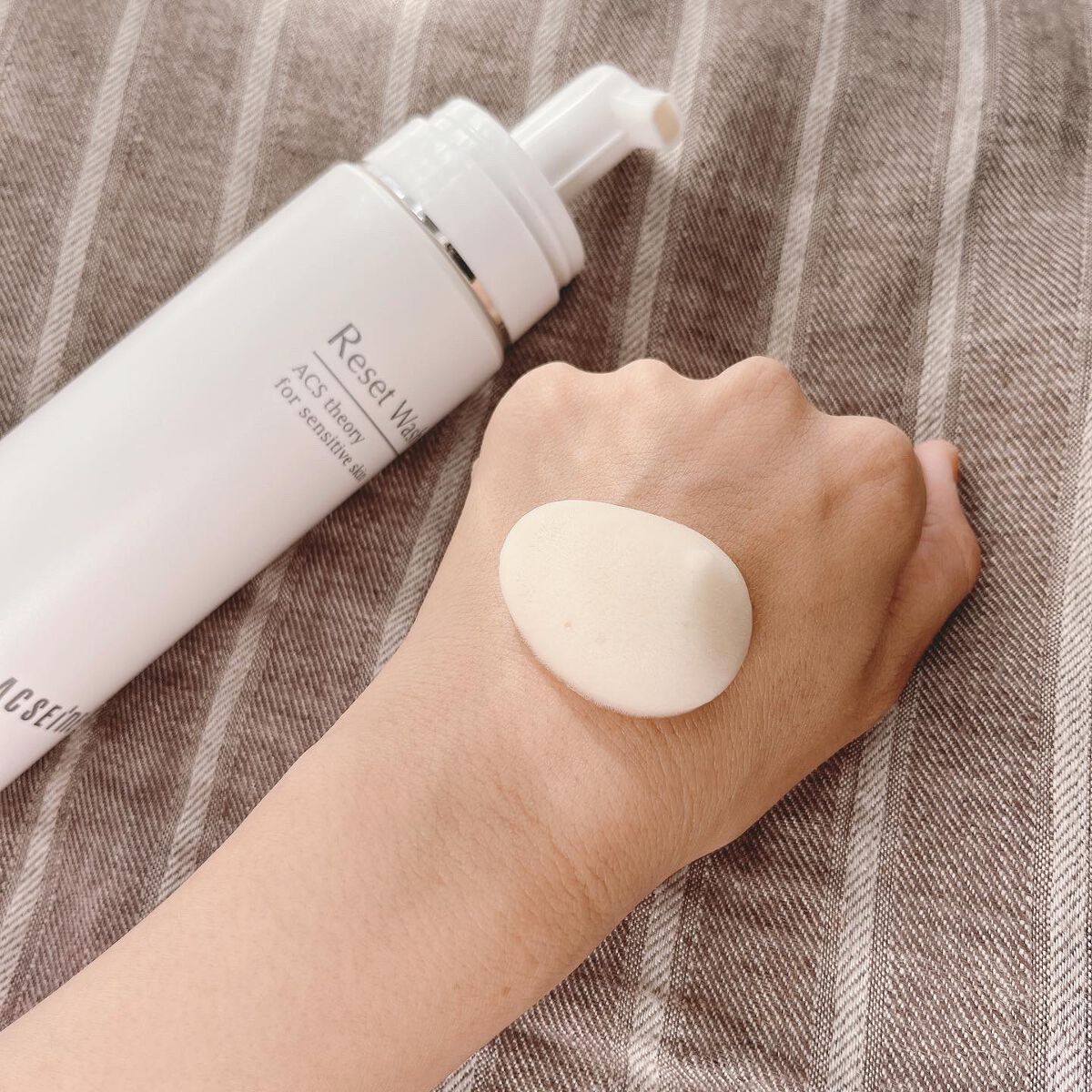 リセット ウォッシュ/ACSEINE/泡洗顔を使ったクチコミ(3枚目)