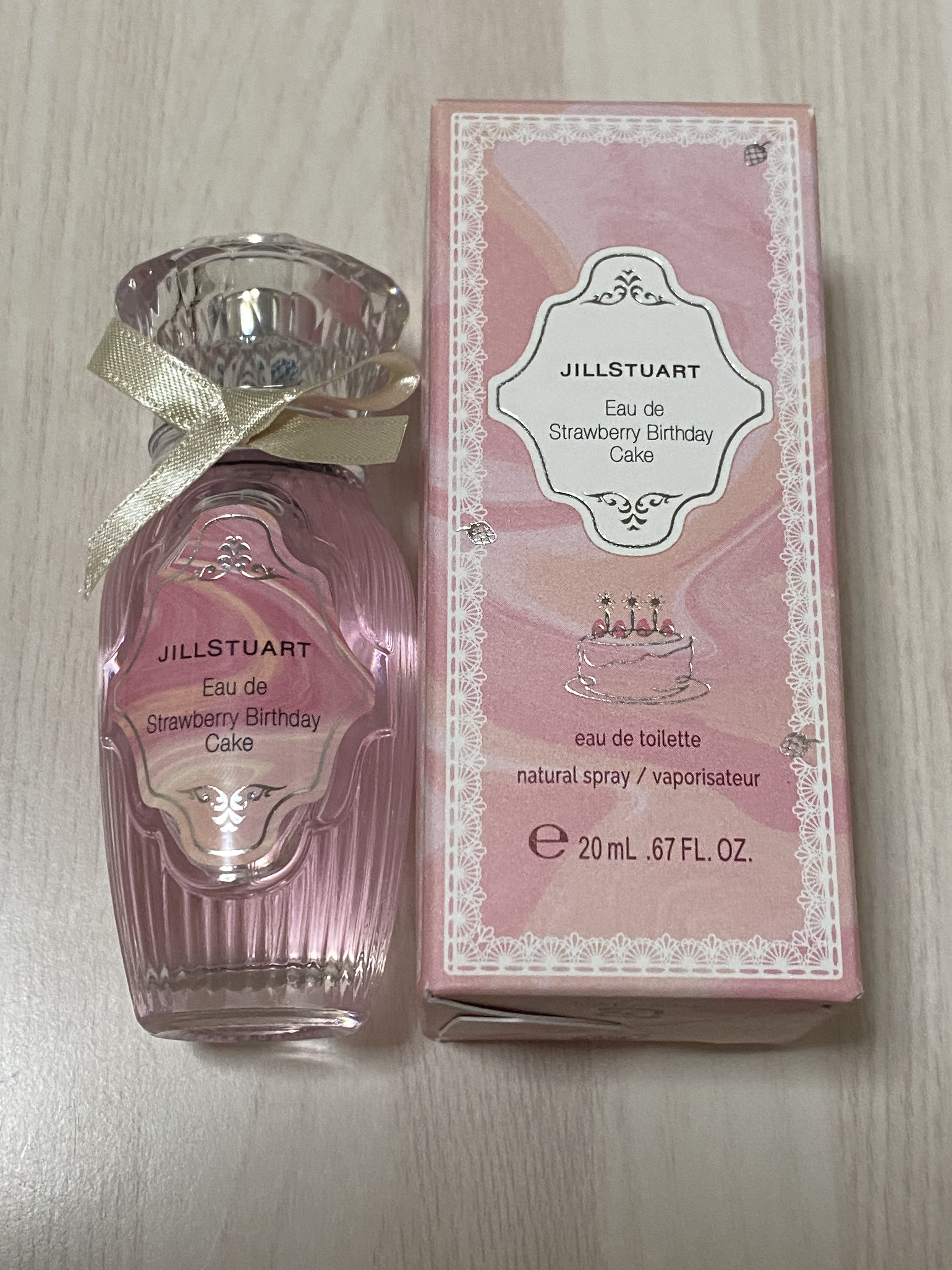 オード　ストロベリーバースデーケーキ/JILL STUART/香水(レディース)を使ったクチコミ（2枚目）