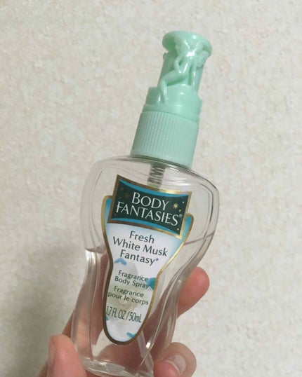 ボディスプレー フレッシュホワイトムスク/ボディファンタジー/香水(レディース)を使ったクチコミ(1枚目)