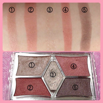 【旧品】パーフェクトスタイリストアイズ/キャンメイク/アイシャドウパレットを使ったクチコミ(2枚目)