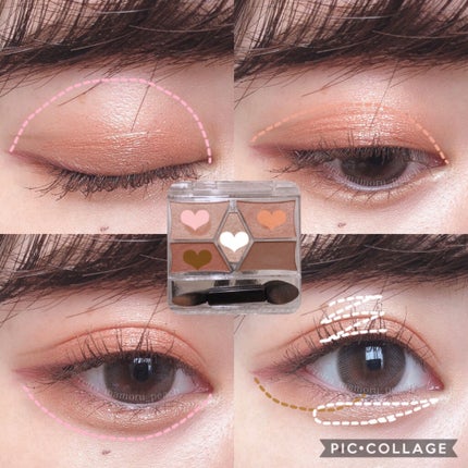 【旧品】パーフェクトスタイリストアイズ/キャンメイク/アイシャドウパレットを使ったクチコミ(3枚目)