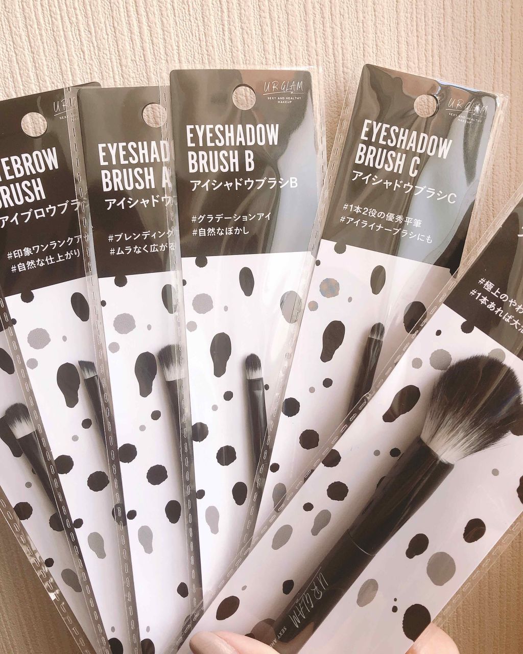 春姫ファンデーションブラシ(オーバル型)/DAISO/メイクブラシを使ったクチコミ(1枚目)