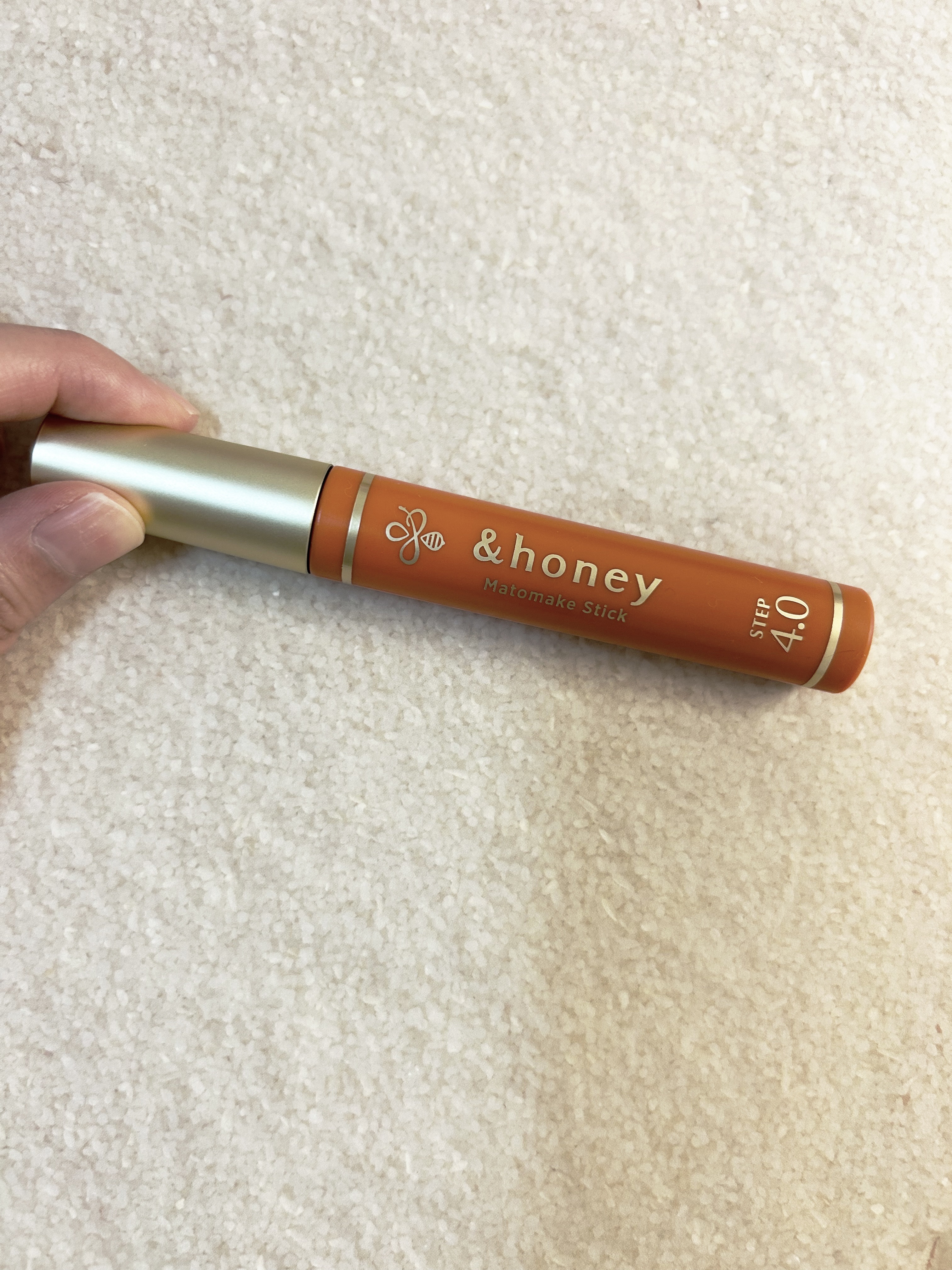 マトメイクスティック 4.0 9g/&honey/ヘアジェルを使ったクチコミ（1枚目）