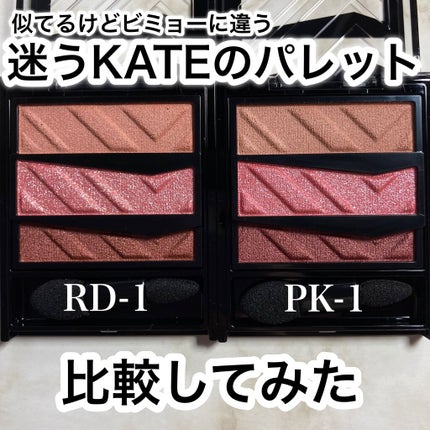 パーツリサイズシャドウ/KATE/アイシャドウパレットを使ったクチコミ(1枚目)