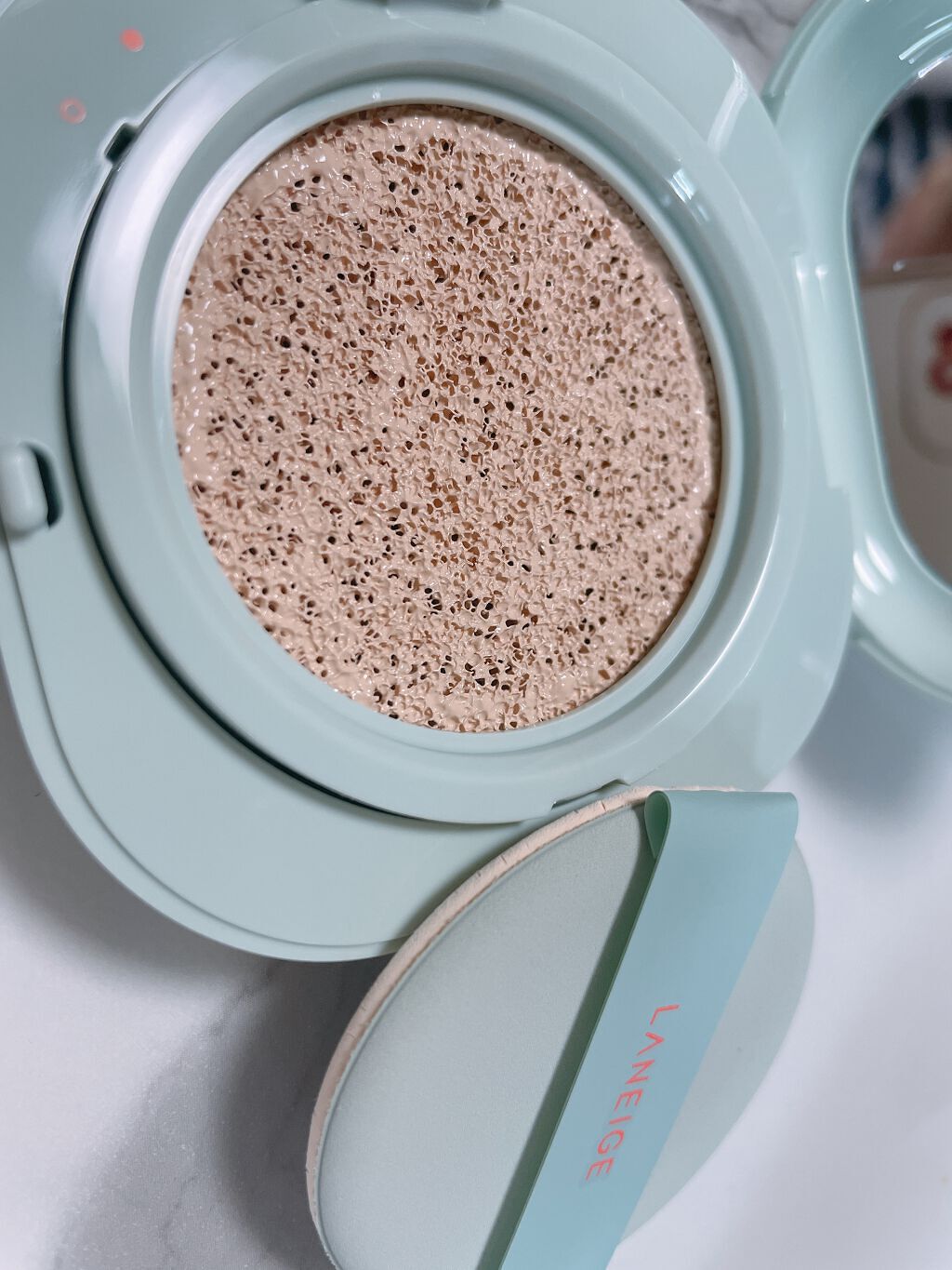 ネオクッション マット/LANEIGE/クッションファンデーションを使ったクチコミ（2枚目）