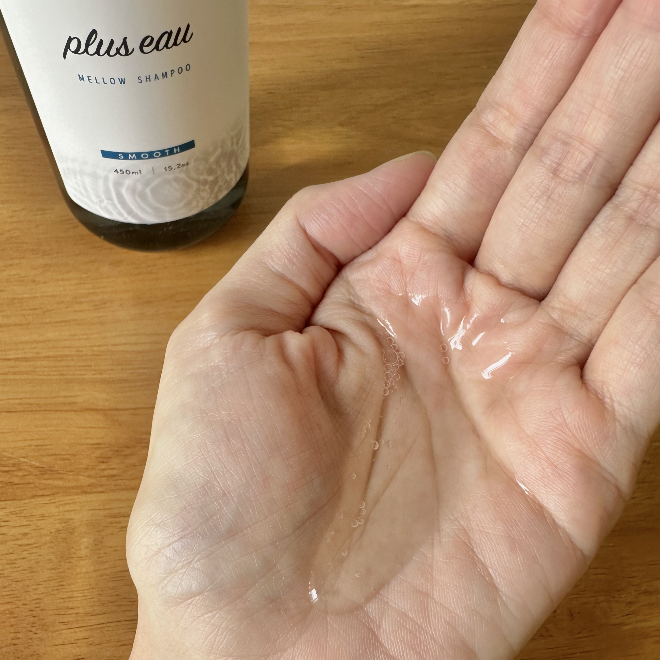 メロウシャンプー/メロウトリートメント/plus eau/市販シャンプーを使ったクチコミ（2枚目）