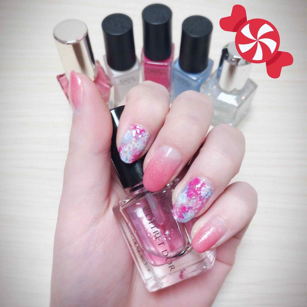 ネイルホリック パステルスノー WT051/ネイルホリック/マニキュアを使ったクチコミ（1枚目）