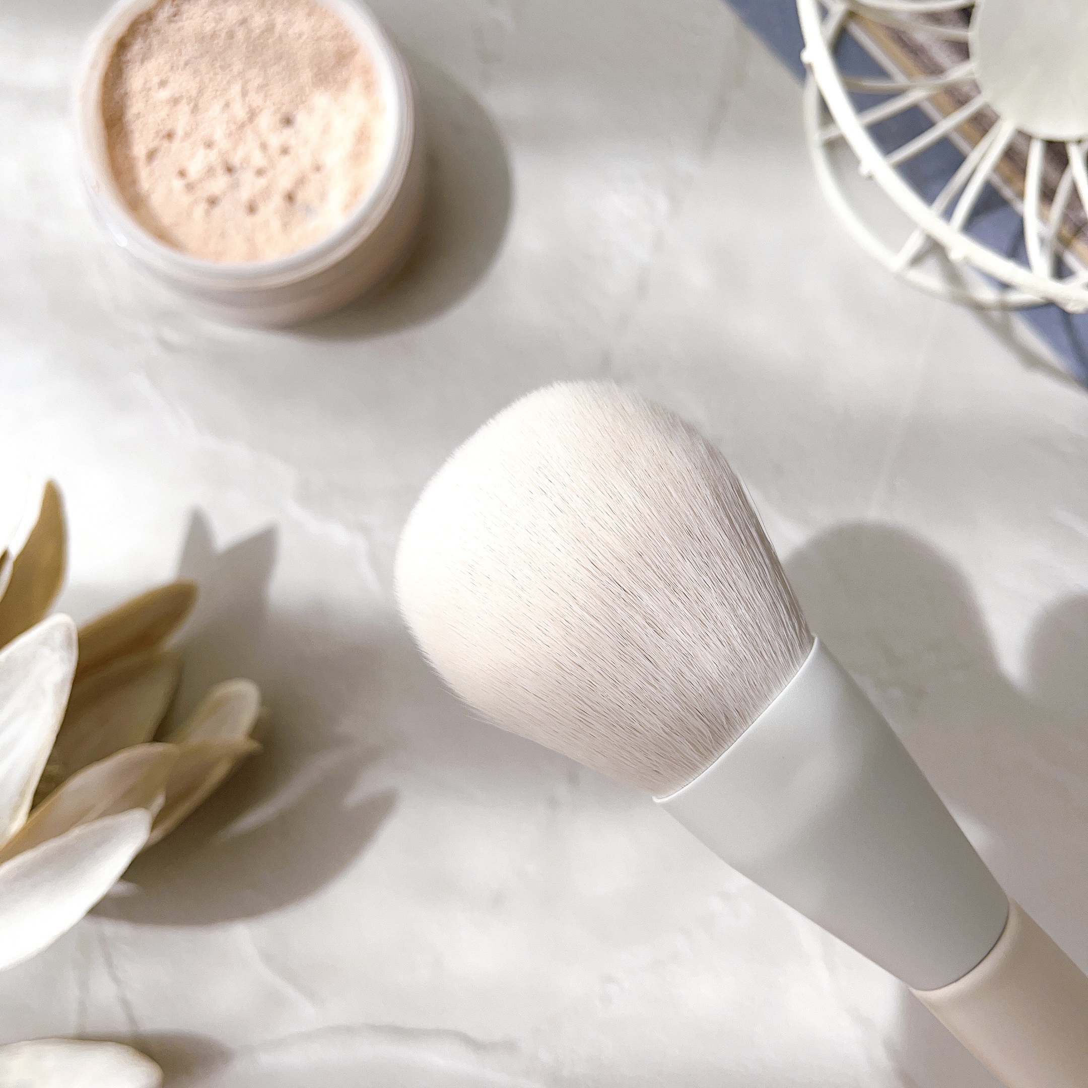 清 et moi パウダー用/石原商店/メイクブラシを使ったクチコミ（2枚目）