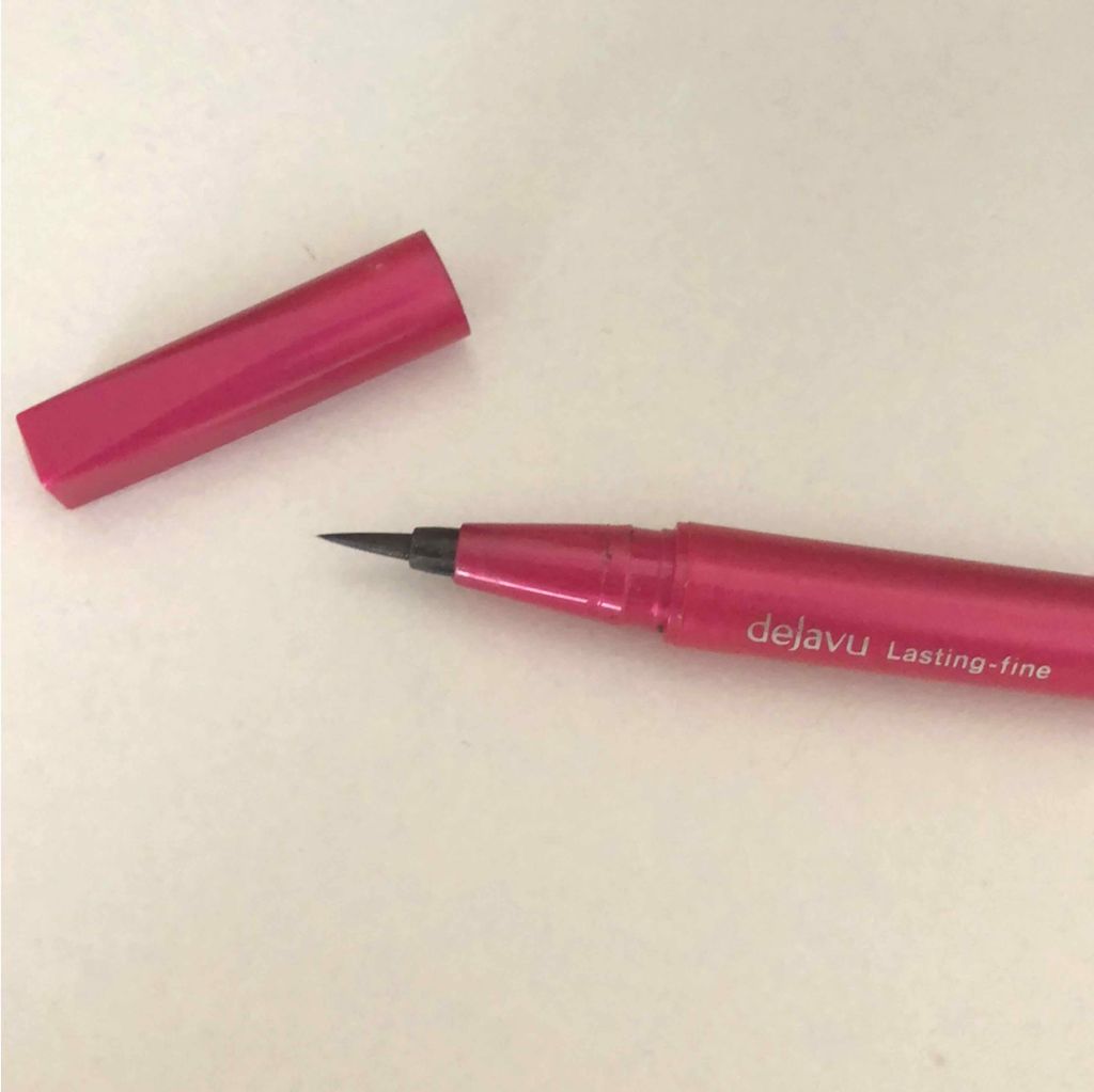 「密着アイライナー」しなやか筆リキッド/デジャヴュ/リキッドアイライナーを使ったクチコミ(1枚目)