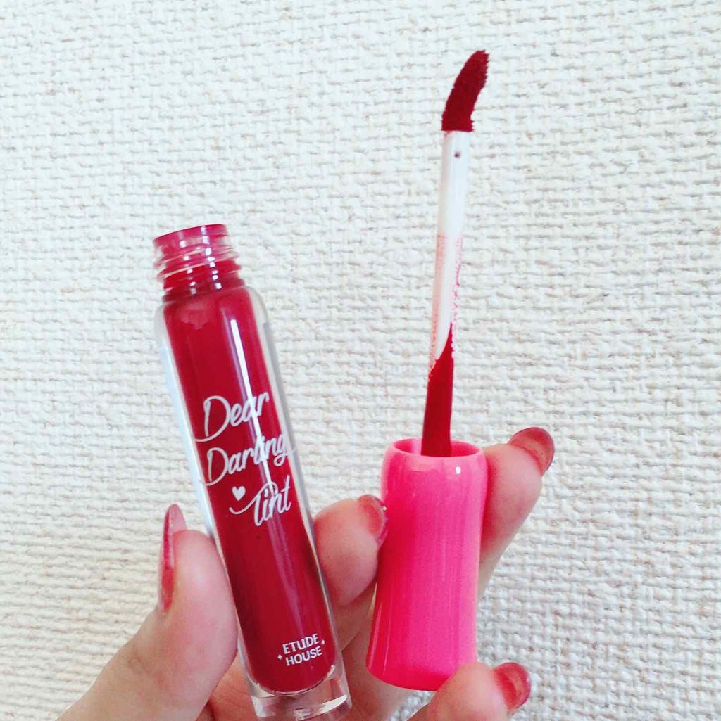 ディアダーリン ウォータージェルティント/ETUDE/リップティントを使ったクチコミ（1枚目）