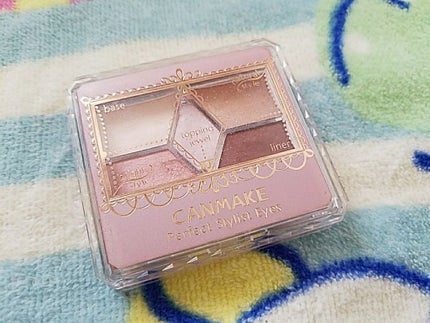 【旧品】パーフェクトスタイリストアイズ/キャンメイク/アイシャドウパレットを使ったクチコミ(2枚目)