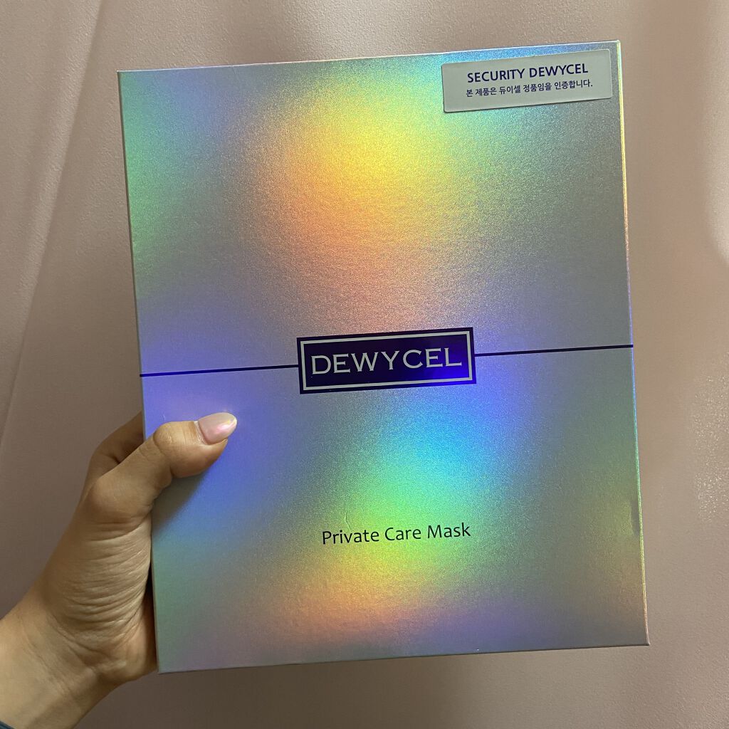 デュイセル プライベートケアマスク/DEWYCEL/シートマスク・パックを使ったクチコミ（1枚目）