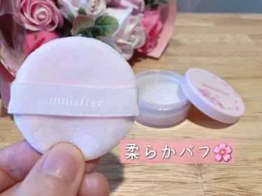 ノーセバム　ミネラルカラーパウダー　/innisfree/ルースパウダーを使ったクチコミ（5枚目）