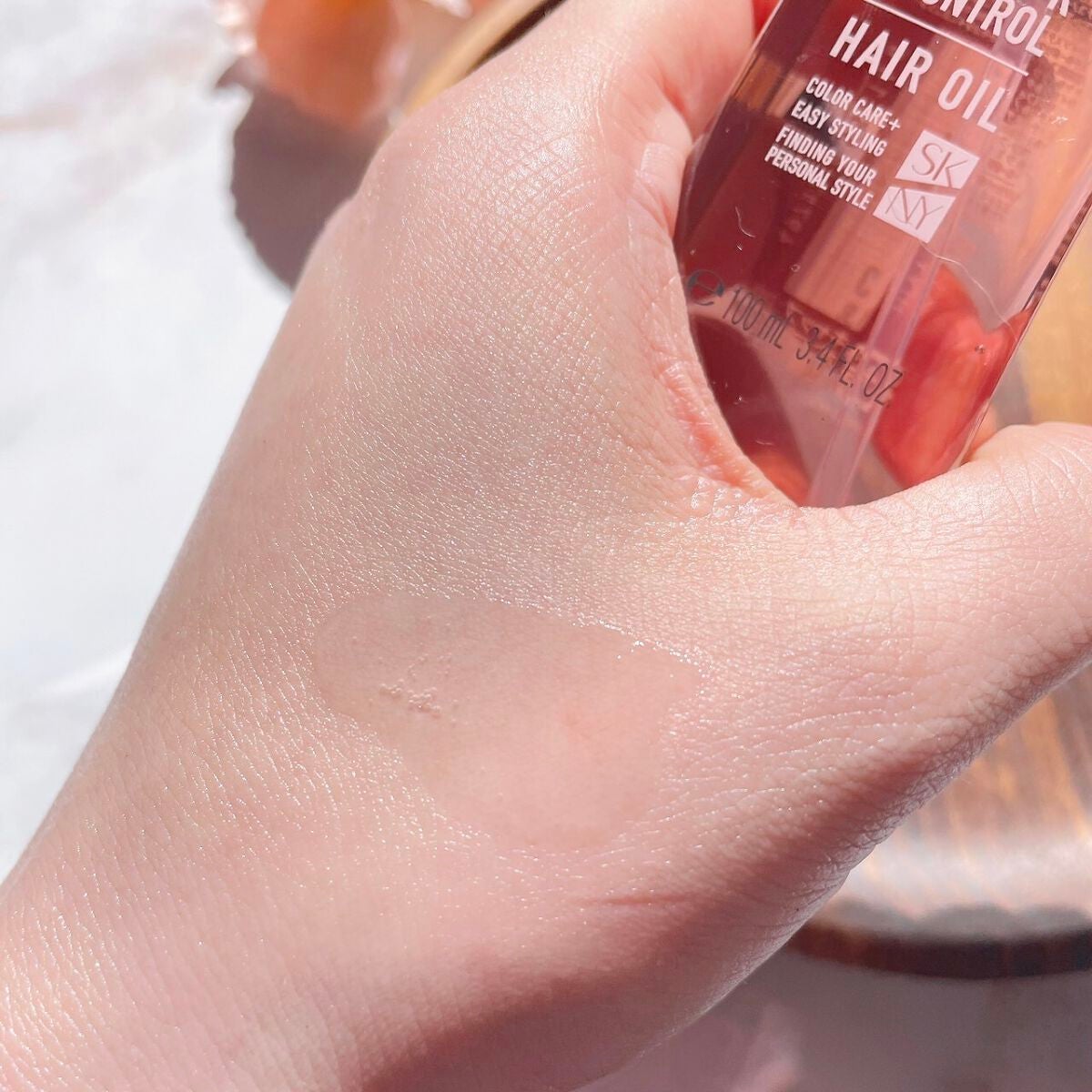 カラーコントロール ヘアオイル W/スティーブンノル ニューヨーク/ヘアオイルを使ったクチコミ(4枚目)
