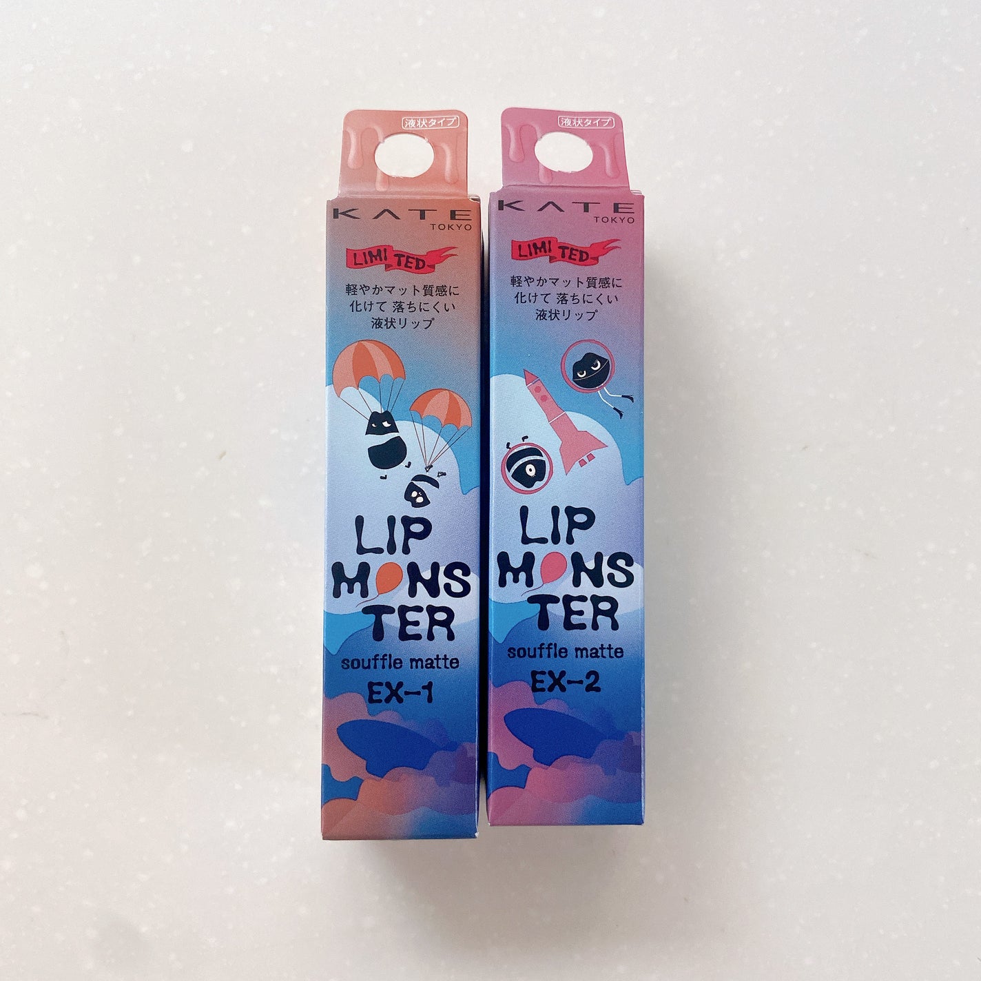 リップモンスター スフレマット/KATE/口紅を使ったクチコミ(1枚目)