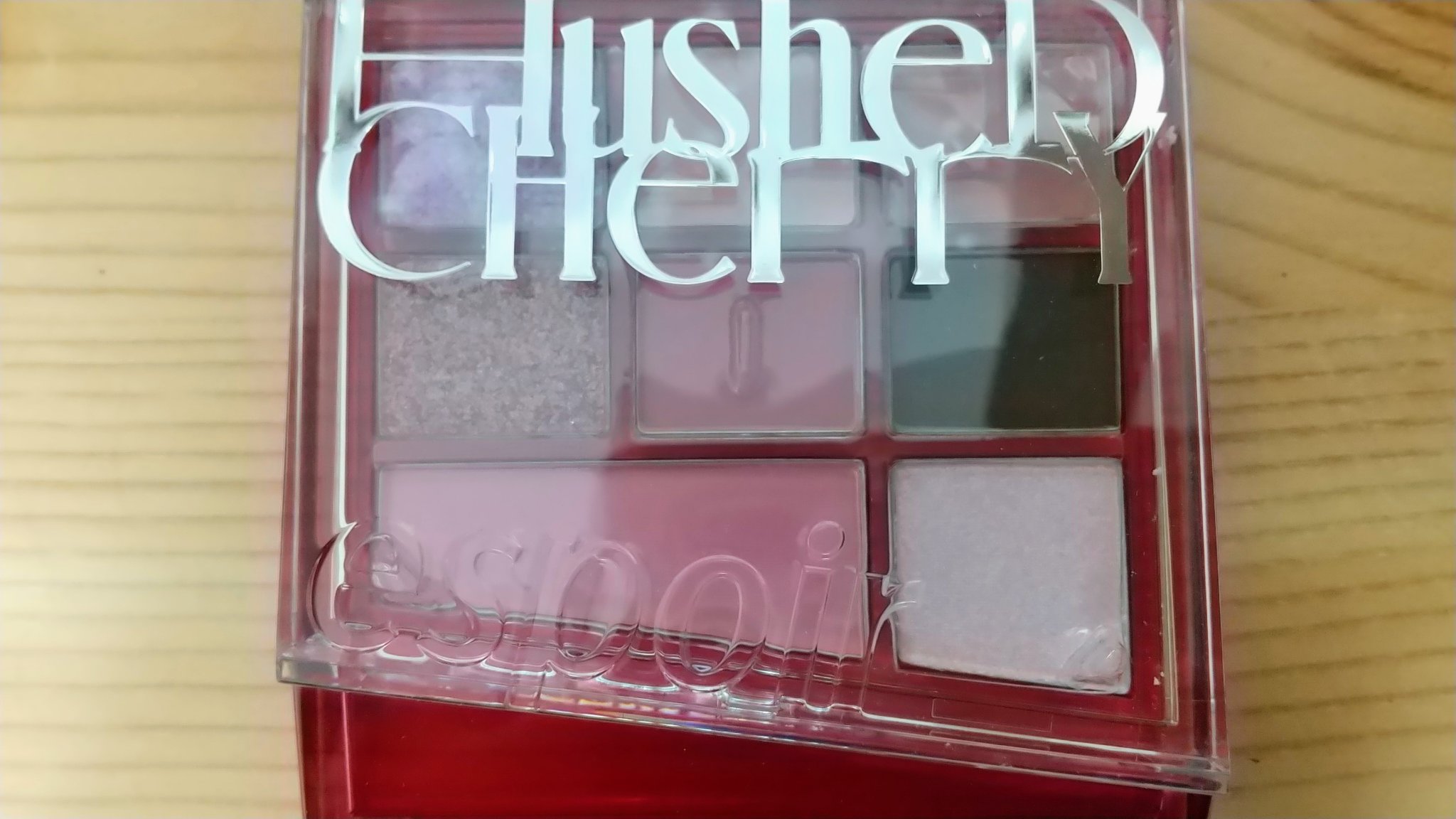 リアルアイパレットオールニュー ハッシュドチェリー/espoir/マルチパレットを使ったクチコミ（2枚目）