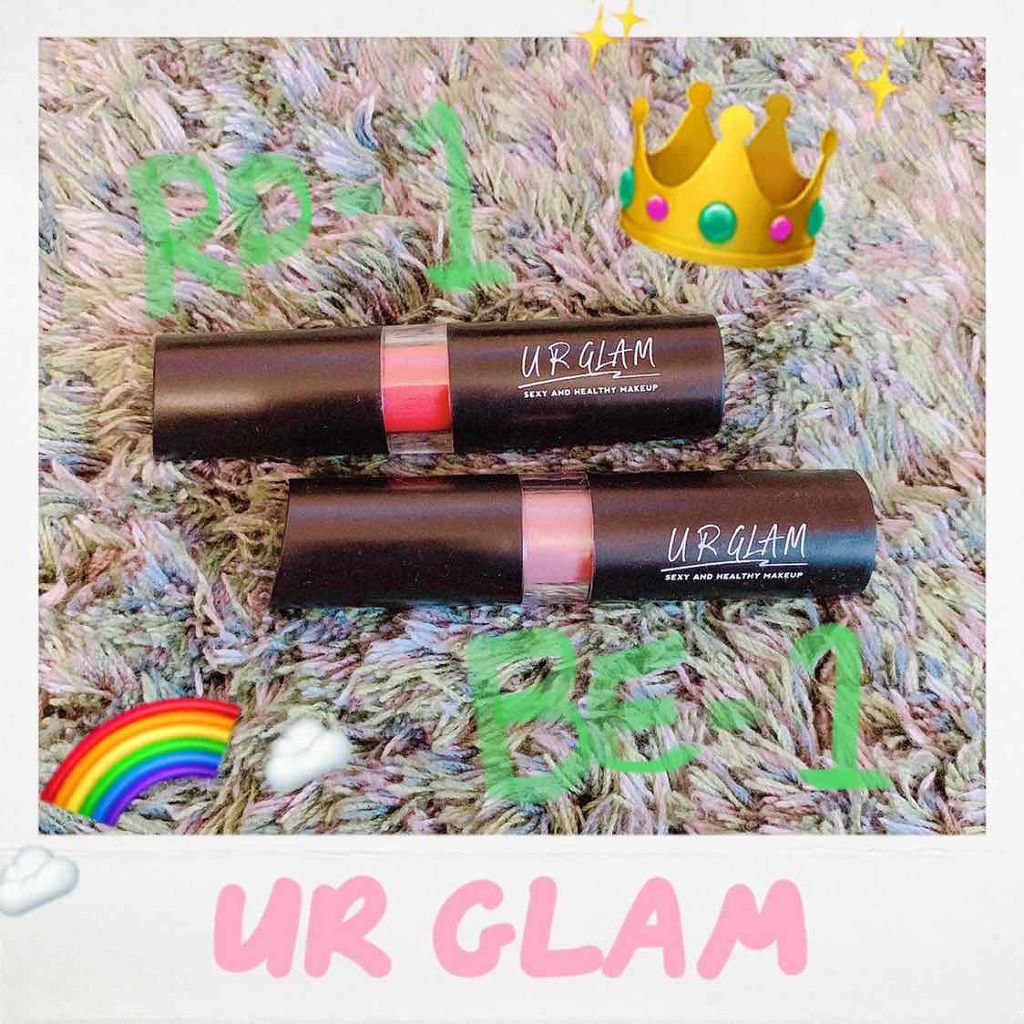 UR GLAM　CREAMY LIPSTICK EX/U R GLAM/口紅を使ったクチコミ（1枚目）