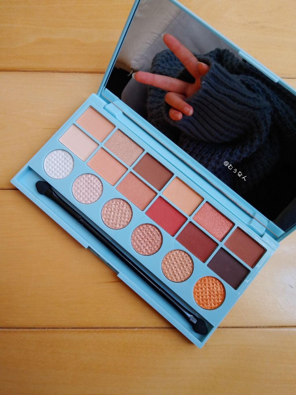 EYE COLOR PALETTE/iLLusie300/アイシャドウパレットを使ったクチコミ(4枚目)