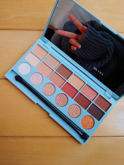 EYE COLOR PALETTE/iLLusie300/アイシャドウパレットを使ったクチコミ(4枚目)