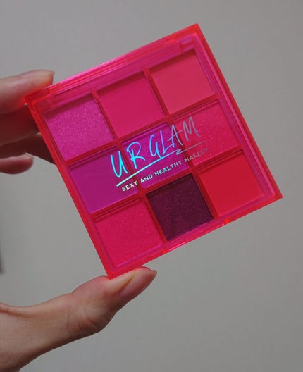 UR GLAM BLOOMING EYE COLOR PALETTE/U R GLAM/アイシャドウパレットを使ったクチコミ(4枚目)