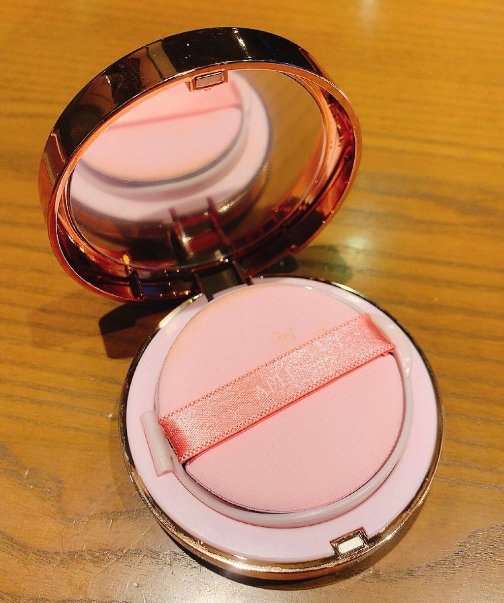 ピンクティーツリーカバークッション/APLIN/クッションファンデーションを使ったクチコミ(2枚目)