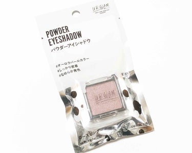 UR GLAM　POWDER EYESHADOW ローズピンク〈オーロラパール〉/U R GLAM/シングルアイシャドウを使ったクチコミ（2枚目）