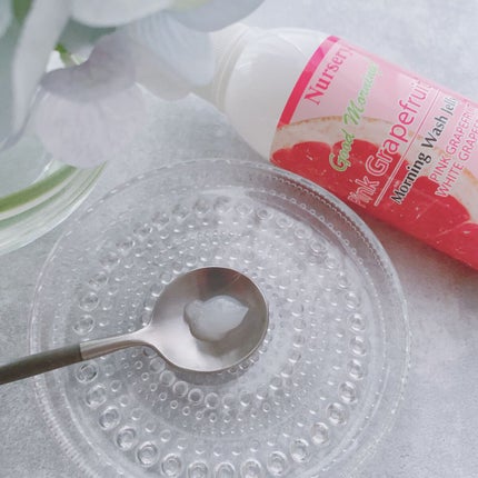 モーニングウォッシュジェリー ピンクグレープフルーツ/Nursery(ナーセリー)/その他洗顔料を使ったクチコミ(2枚目)