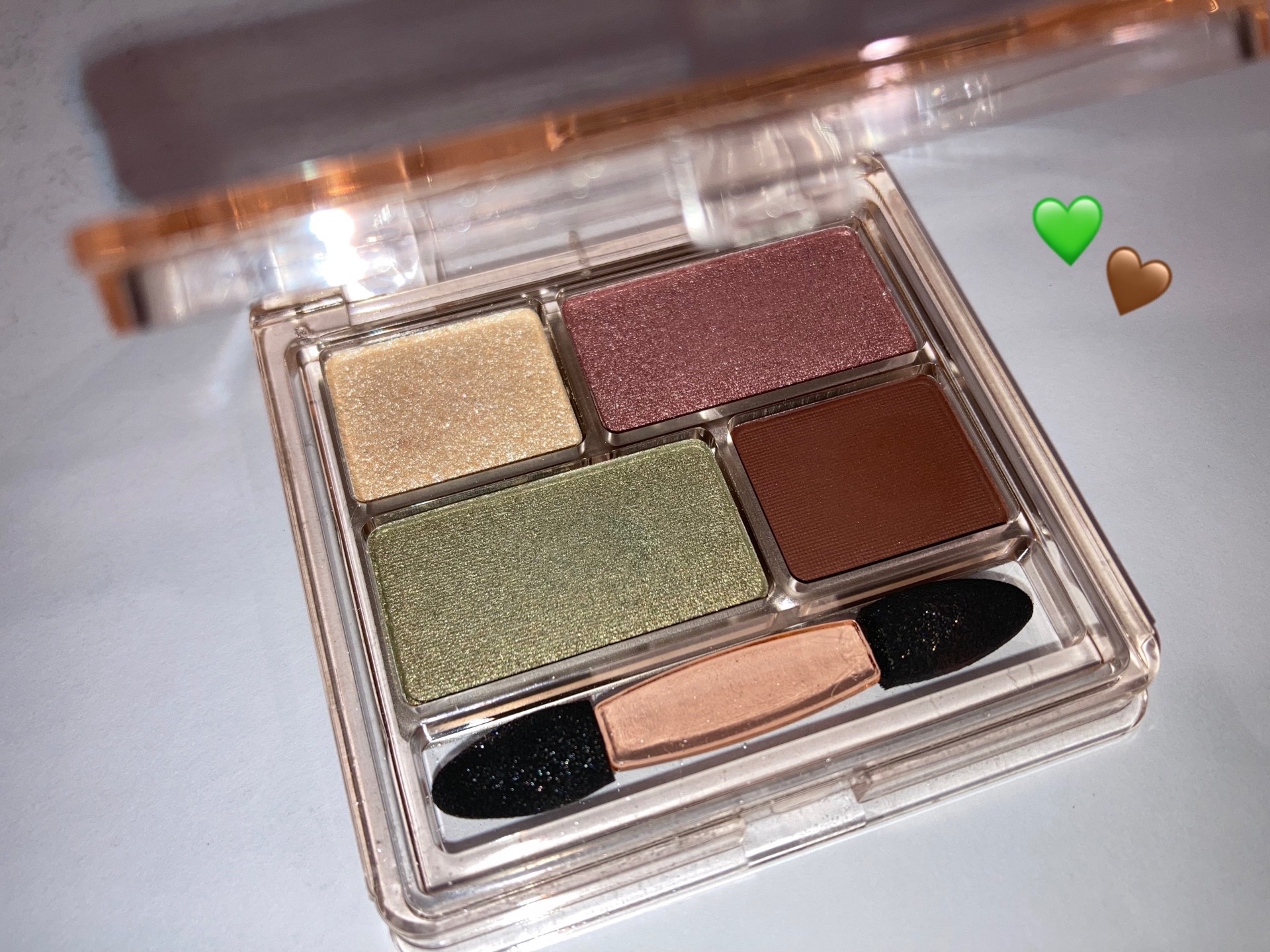 リラクシーアイシャドウ/GENE TOKYO/アイシャドウパレットを使ったクチコミ（1枚目）