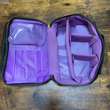 ANNA SUI ロゴ刺繍コスメポーチ/宝島社/化粧ポーチを使ったクチコミ(5枚目)