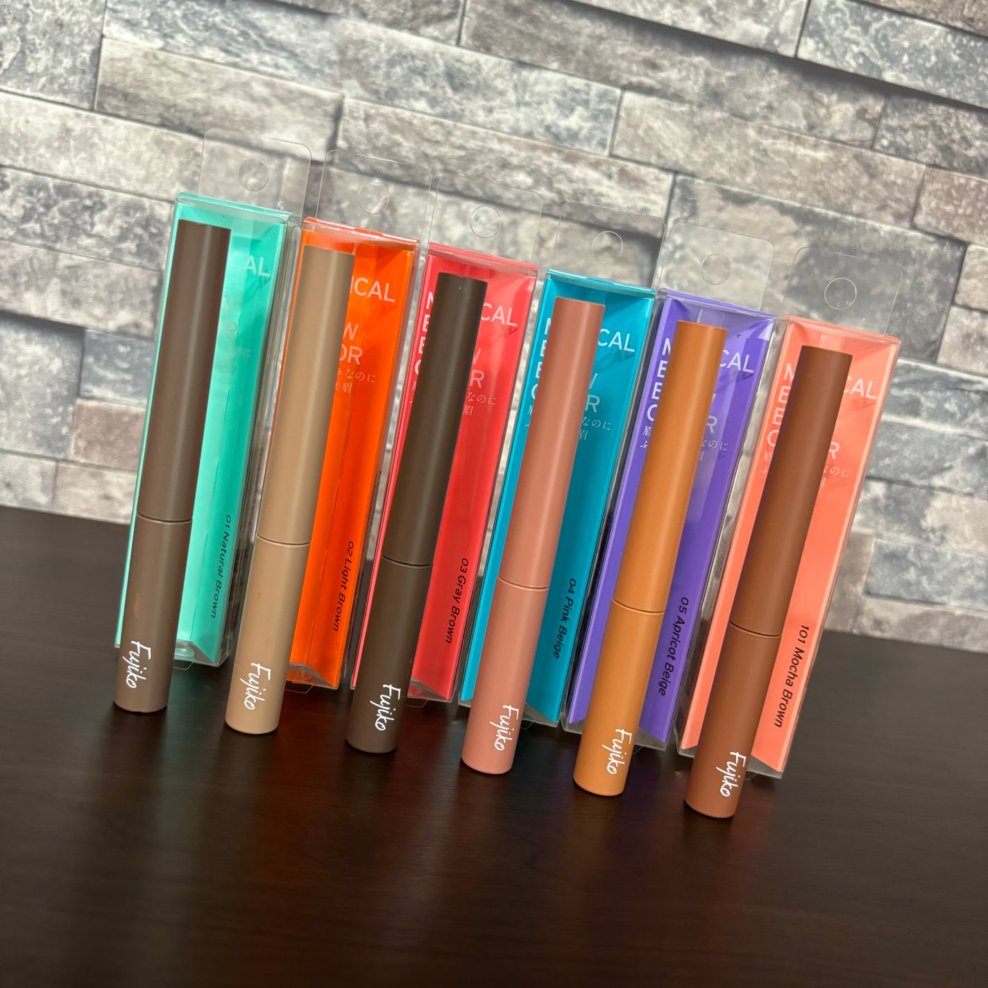 マジカルアイブロウカラー/Fujiko/眉マスカラを使ったクチコミ(10枚目)