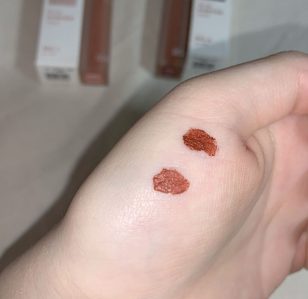 ブラーパウダーティント/EGLIPS/リップティントを使ったクチコミ（2枚目）