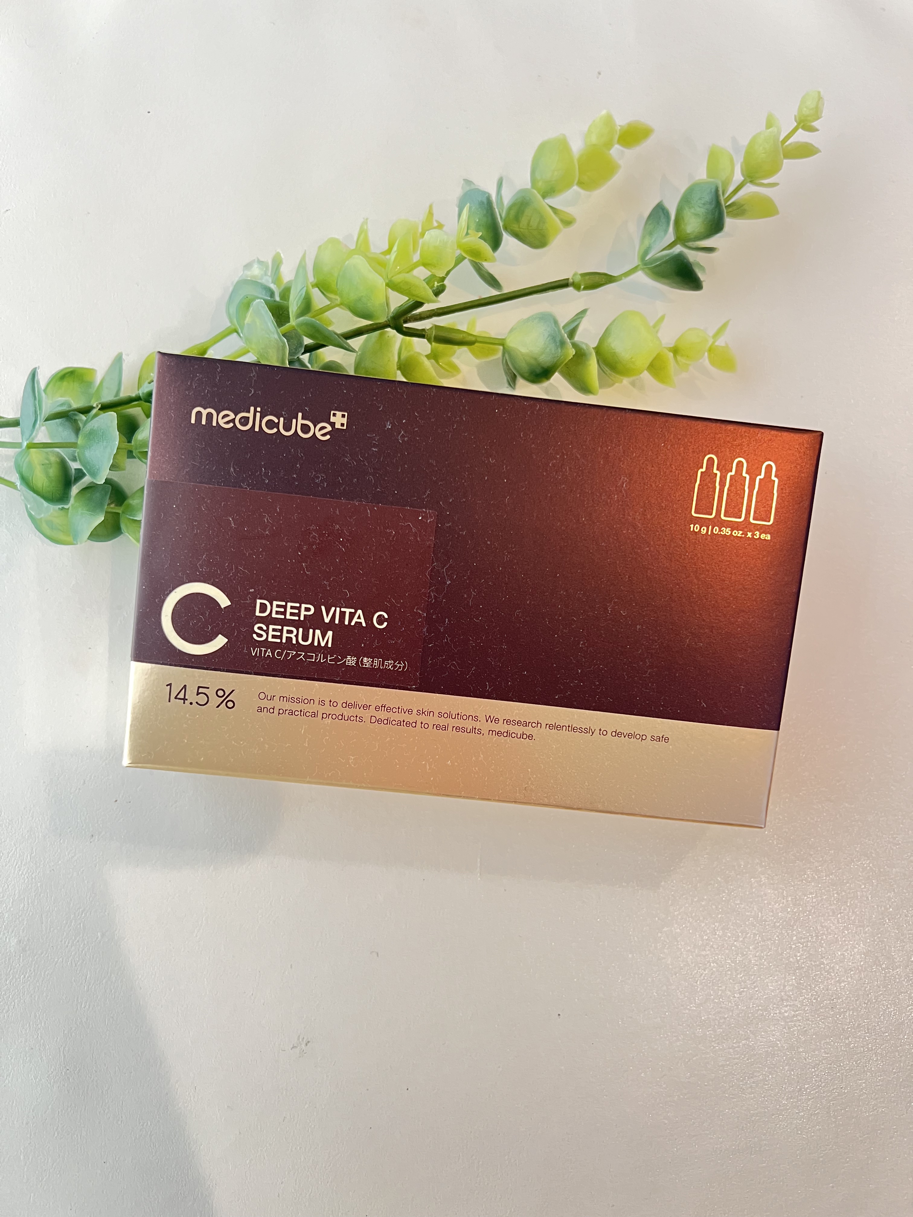 ディープビタCアンプル2.0/MEDICUBE/美容液を使ったクチコミ（3枚目）