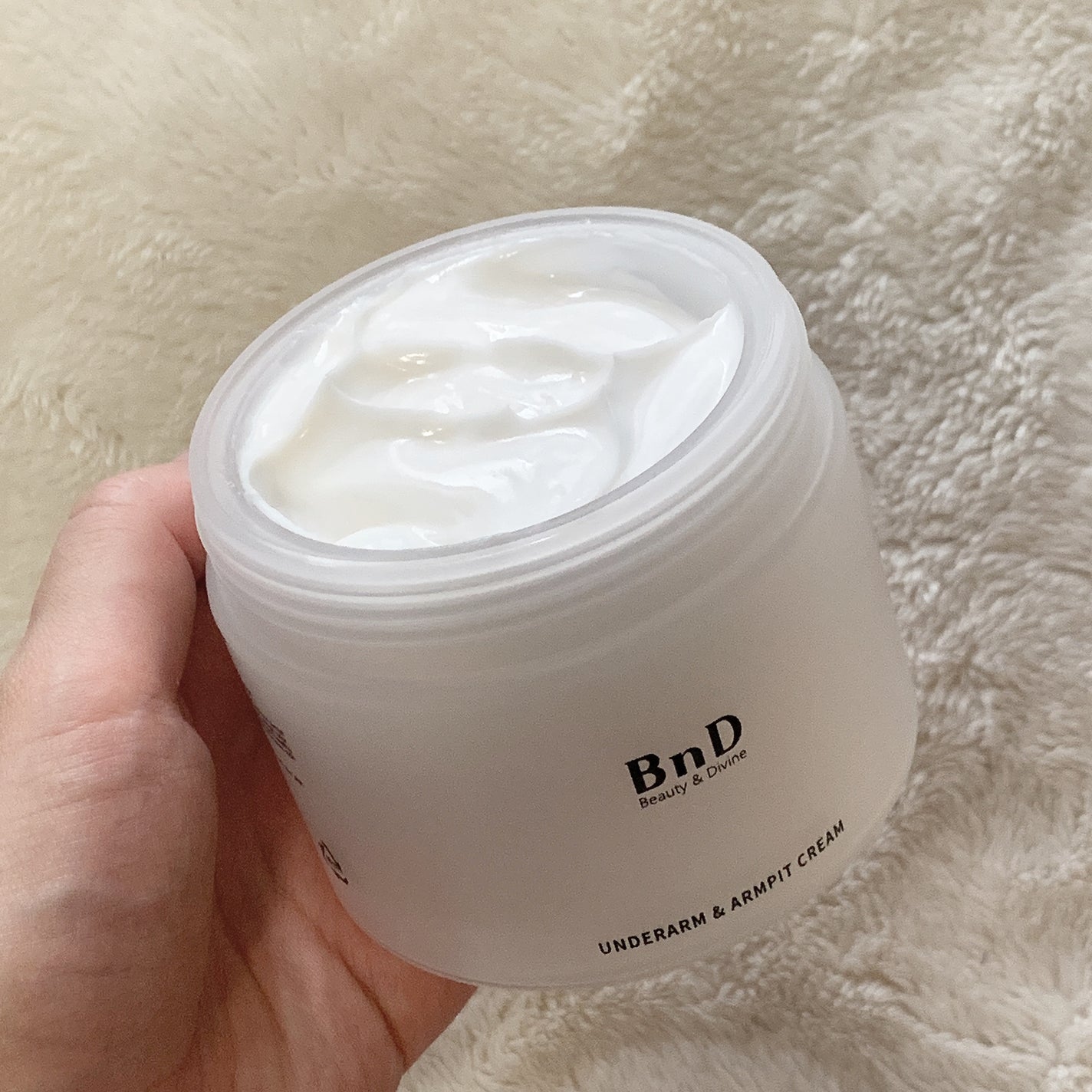 BnDアンダーアームクリーム(ボディクリーム)/BnD/デリケートゾーンケアを使ったクチコミ(3枚目)