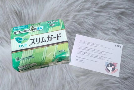 スリムガード(多い昼~ふつうの日用羽つき 28コ入)/ロリエ/ナプキンを使ったクチコミ(1枚目)