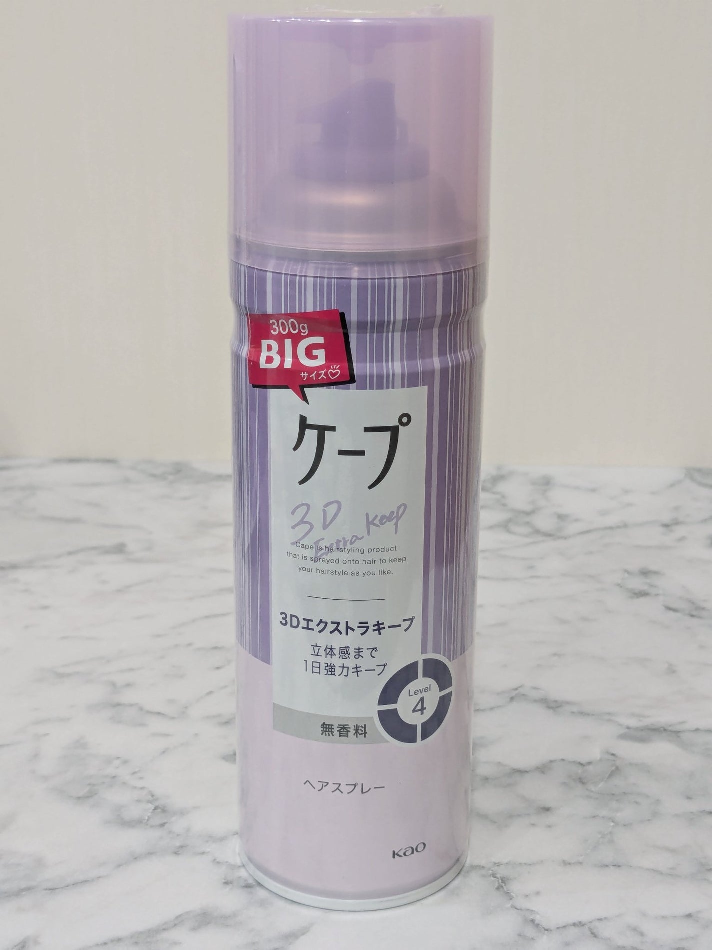 ケープ 3Dエクストラキープ 無香料/ケープ/ヘアスプレーを使ったクチコミ(1枚目)