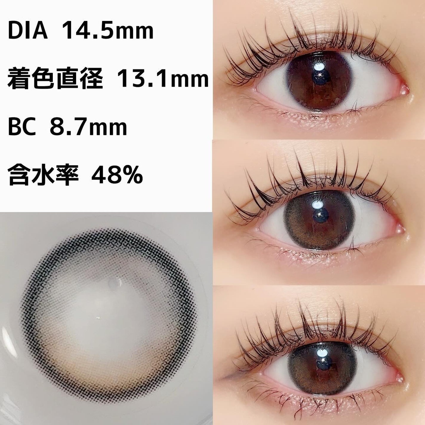 Glowy 1day/OLENS/ワンデー(1DAY)カラコンを使ったクチコミ(2枚目)