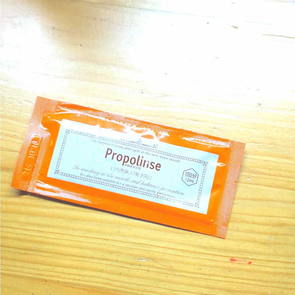 プロポリンス/プロポリンス/マウスウォッシュ・スプレーを使ったクチコミ(1枚目)