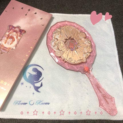 人魚シリーズハンドミラー ピンク/FlowerKnows/その他化粧小物を使ったクチコミ(1枚目)