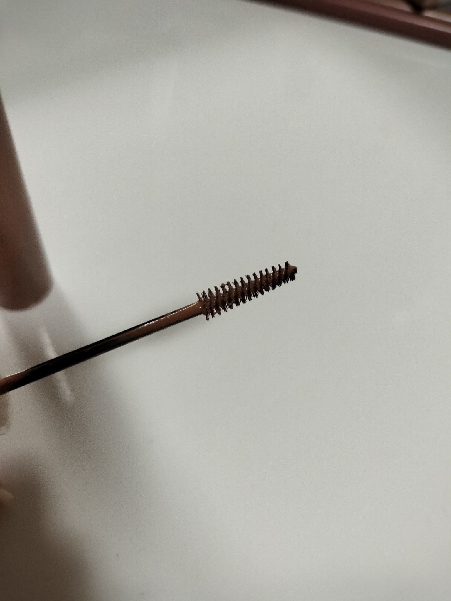 ニュアンスブロウマスカラ 01 フォギーミルクベージュ/K-パレット/眉マスカラを使ったクチコミ（2枚目）