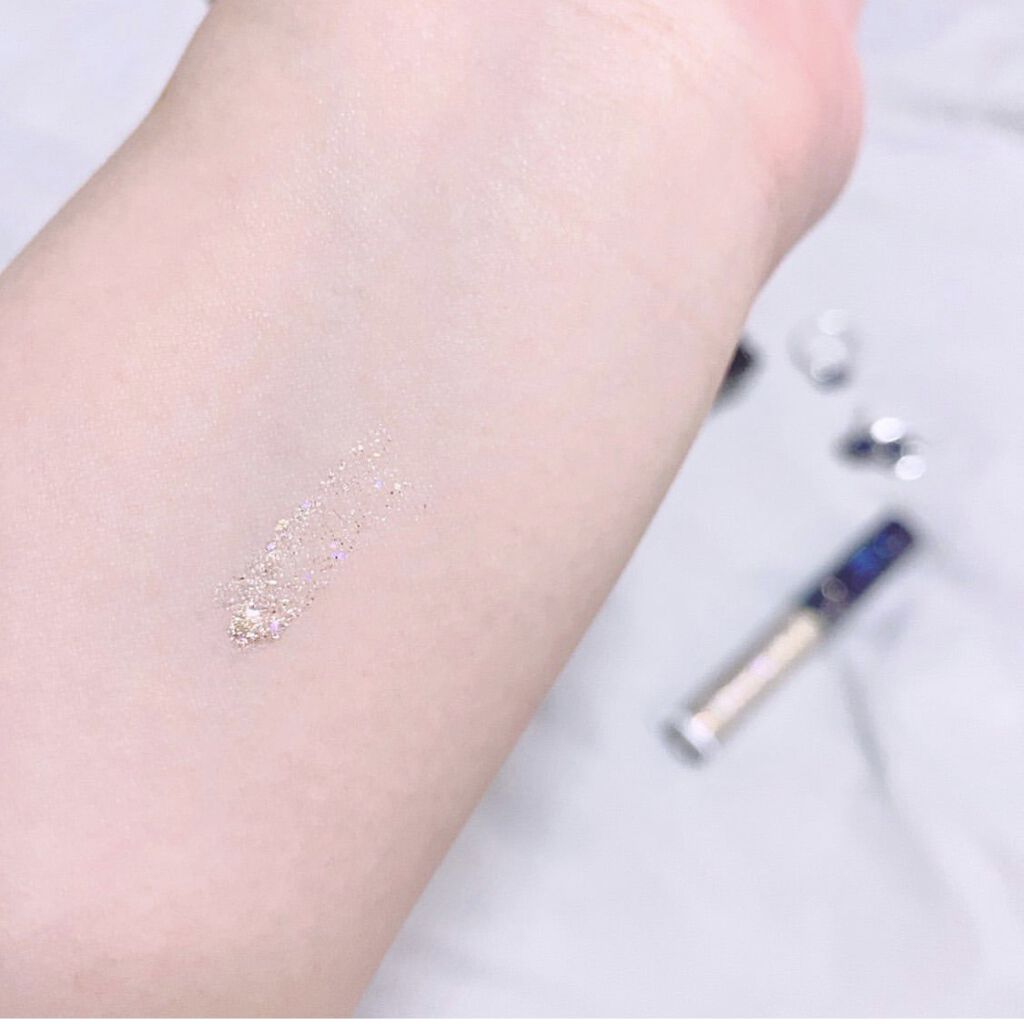 リキッド グリッター シャドウ/rom&nd/グリッターを使ったクチコミ（2枚目）