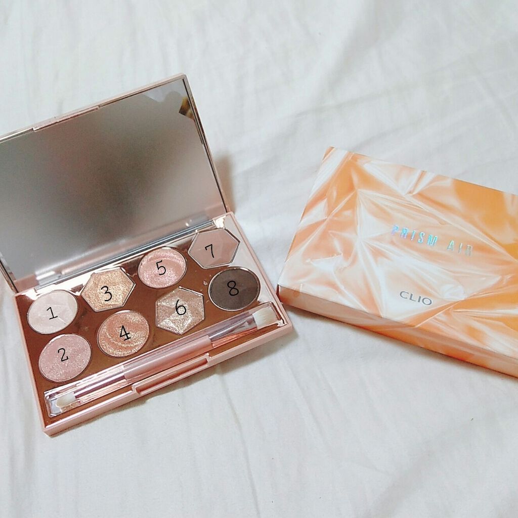 プリズム エアー アイ パレット/CLIO/アイシャドウパレットを使ったクチコミ(2枚目)