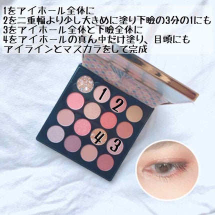 大英博物館 エジプトシリーズ アイシャドウパレット/ZEESEA/アイシャドウパレットを使ったクチコミ(2枚目)