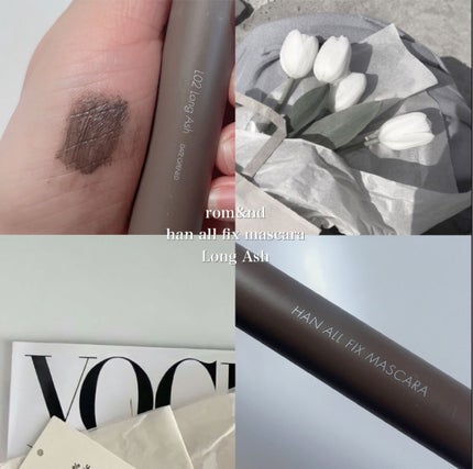 ハンオールフィックスマスカラ/rom&nd/マスカラを使ったクチコミ(1枚目)