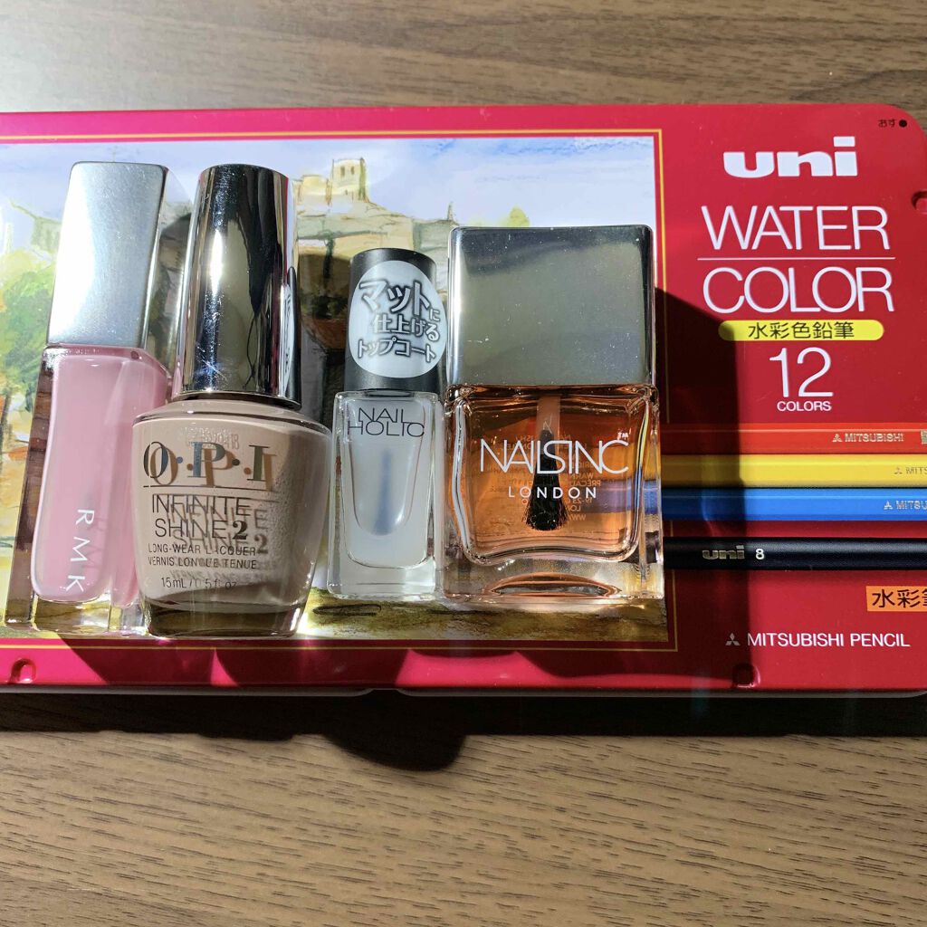 ４５ セカンド トップコート/nails inc./ネイルトップコートを使ったクチコミ（2枚目）