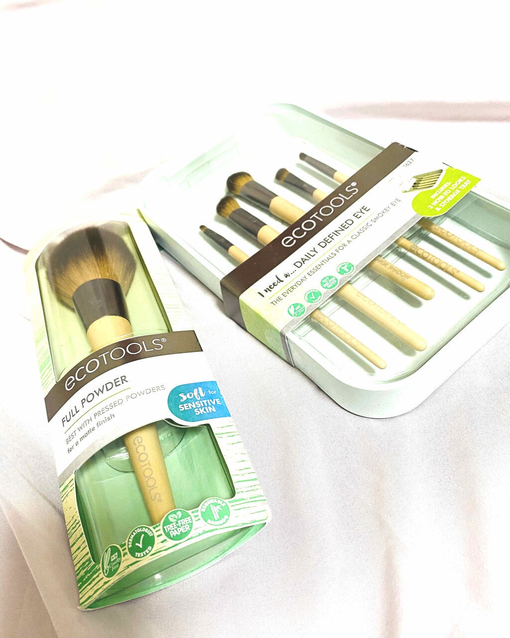フルパウダーブラシ/EcoTools/メイクブラシを使ったクチコミ(2枚目)