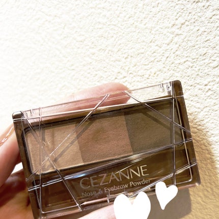 ノーズ&アイブロウパウダー/CEZANNE/パウダーアイブロウを使ったクチコミ(1枚目)