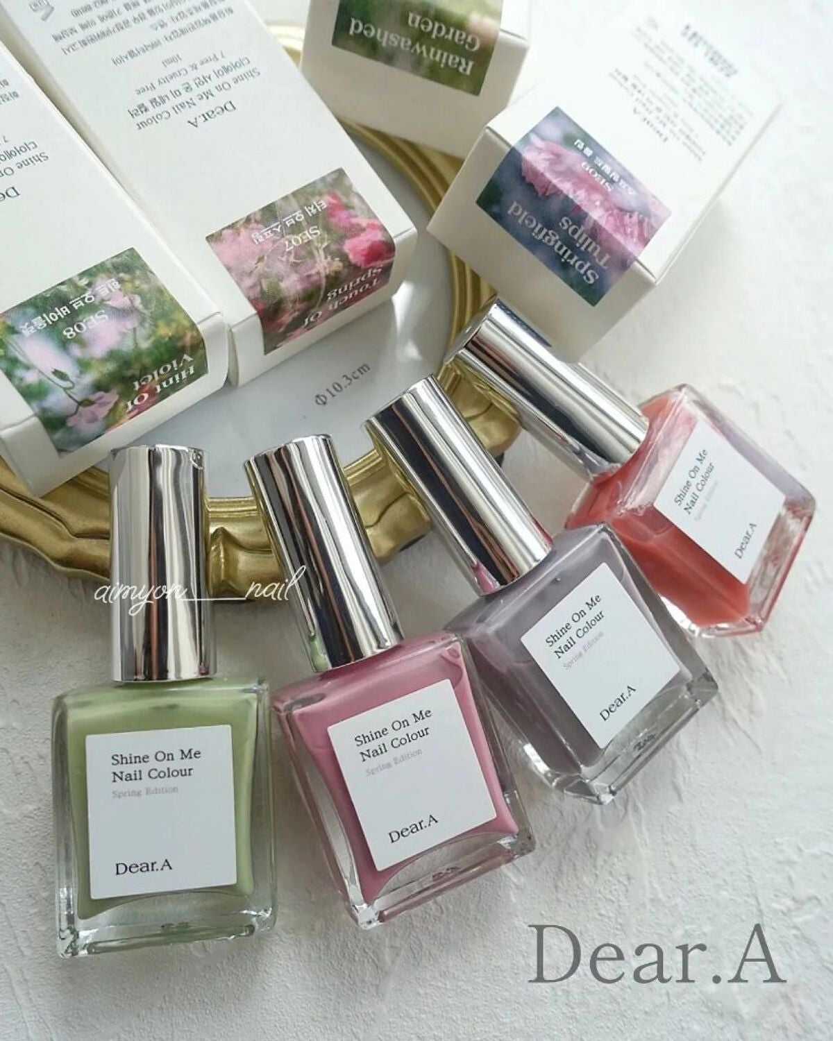 シャインオンミーネイルカラー/Dear.A/マニキュアを使ったクチコミ(1枚目)