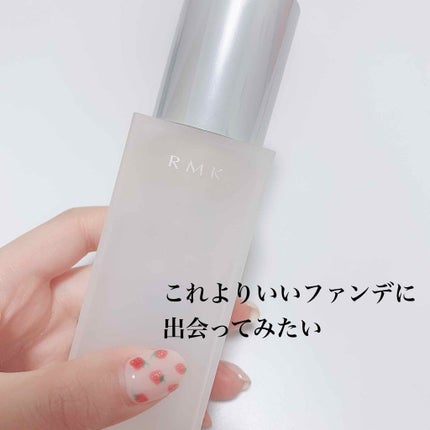 RMK ジェルクリーミィファンデーション/RMK/クリーム・エマルジョンファンデーションを使ったクチコミ(1枚目)