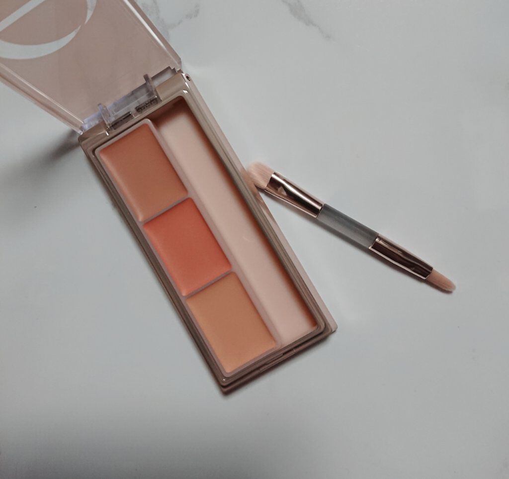 サイレントカバー コンシーラー/excel/パレットコンシーラーを使ったクチコミ(2枚目)