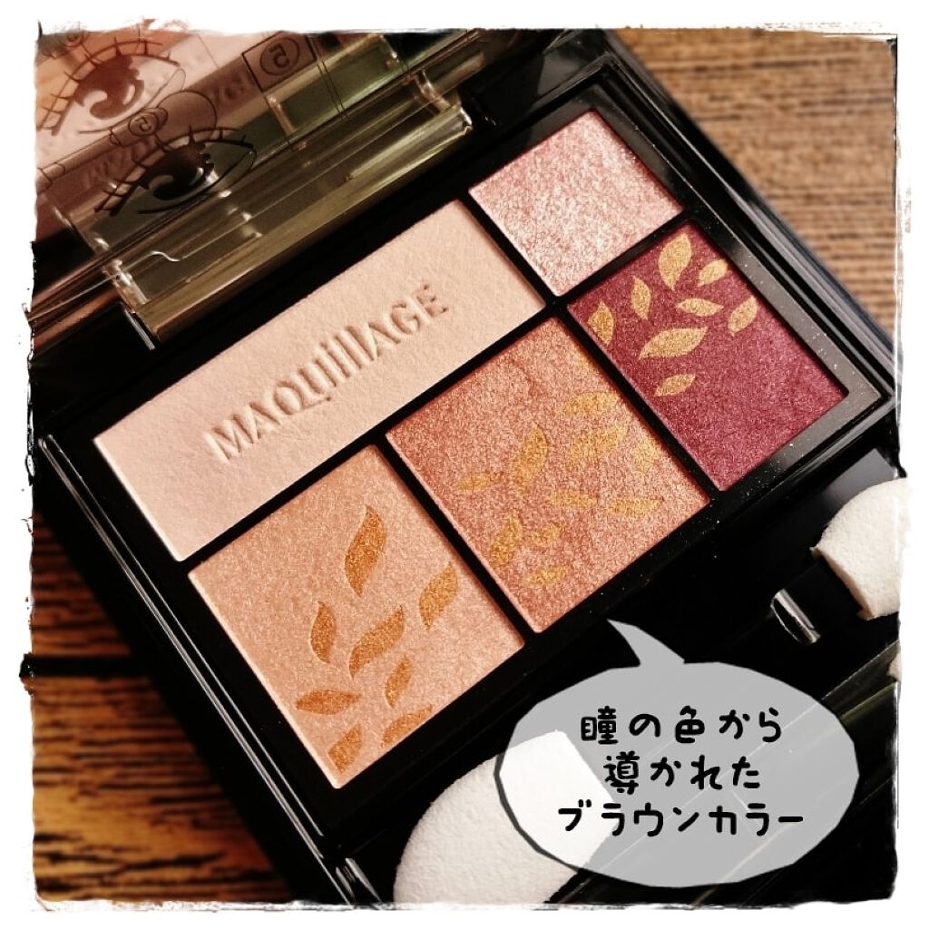 ドラマティックスタイリングアイズ/マキアージュ/アイシャドウパレットを使ったクチコミ(1枚目)